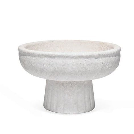 Aegean Pedestal Bowl Small with white background