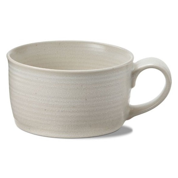 loft reactive soup mug on white background